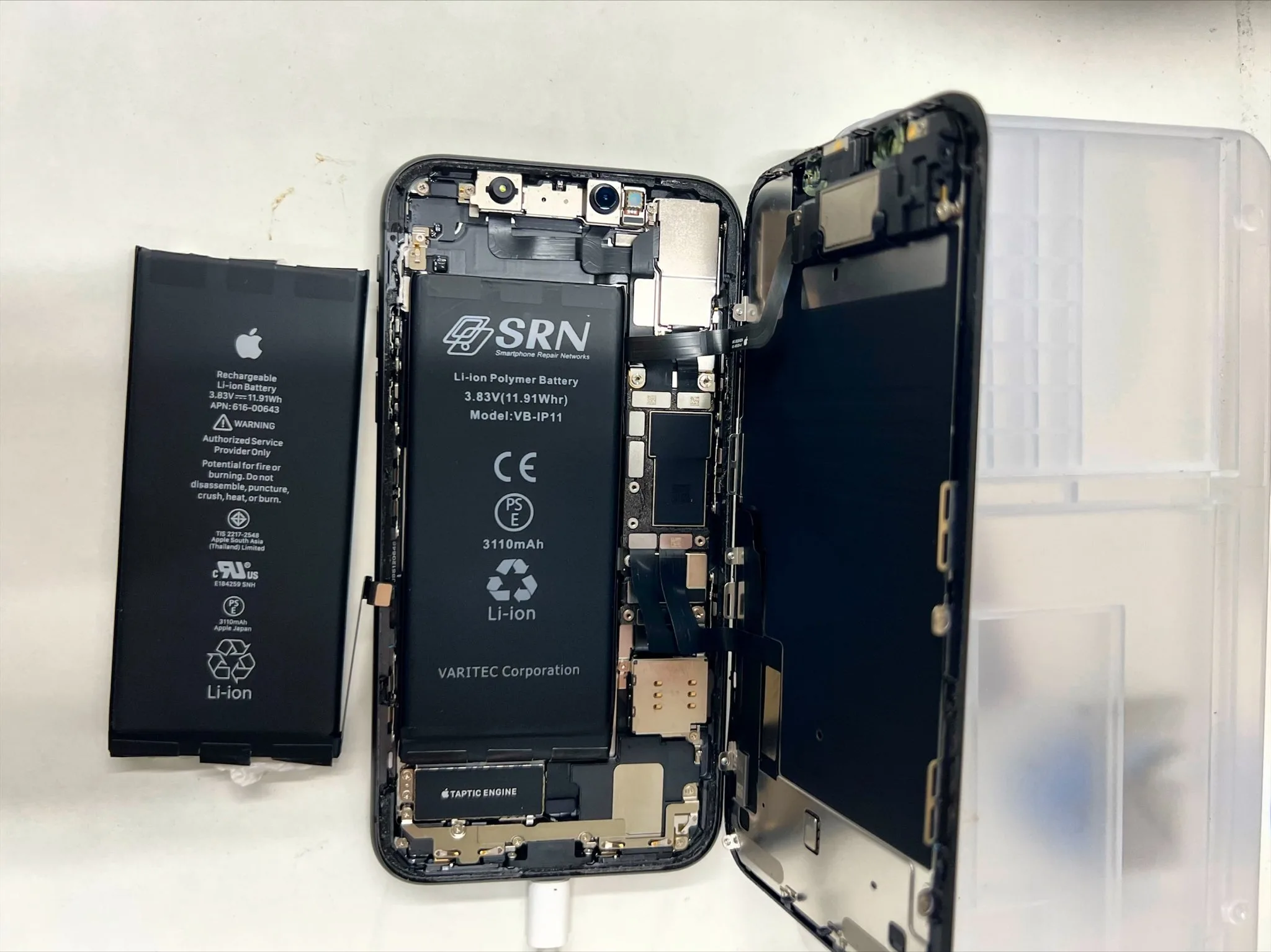 iPhone11のバッテリー交換修理