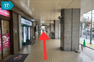 御堂筋線梅田駅からスマプロまでのアクセス17