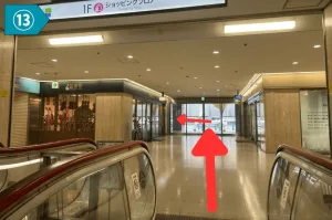 阪神電車大阪梅田駅からスマプロまでのアクセス13