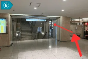 東梅田駅からスマプロまでのアクセス6