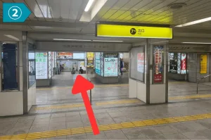 西梅田駅からスマプロまでのアクセス2