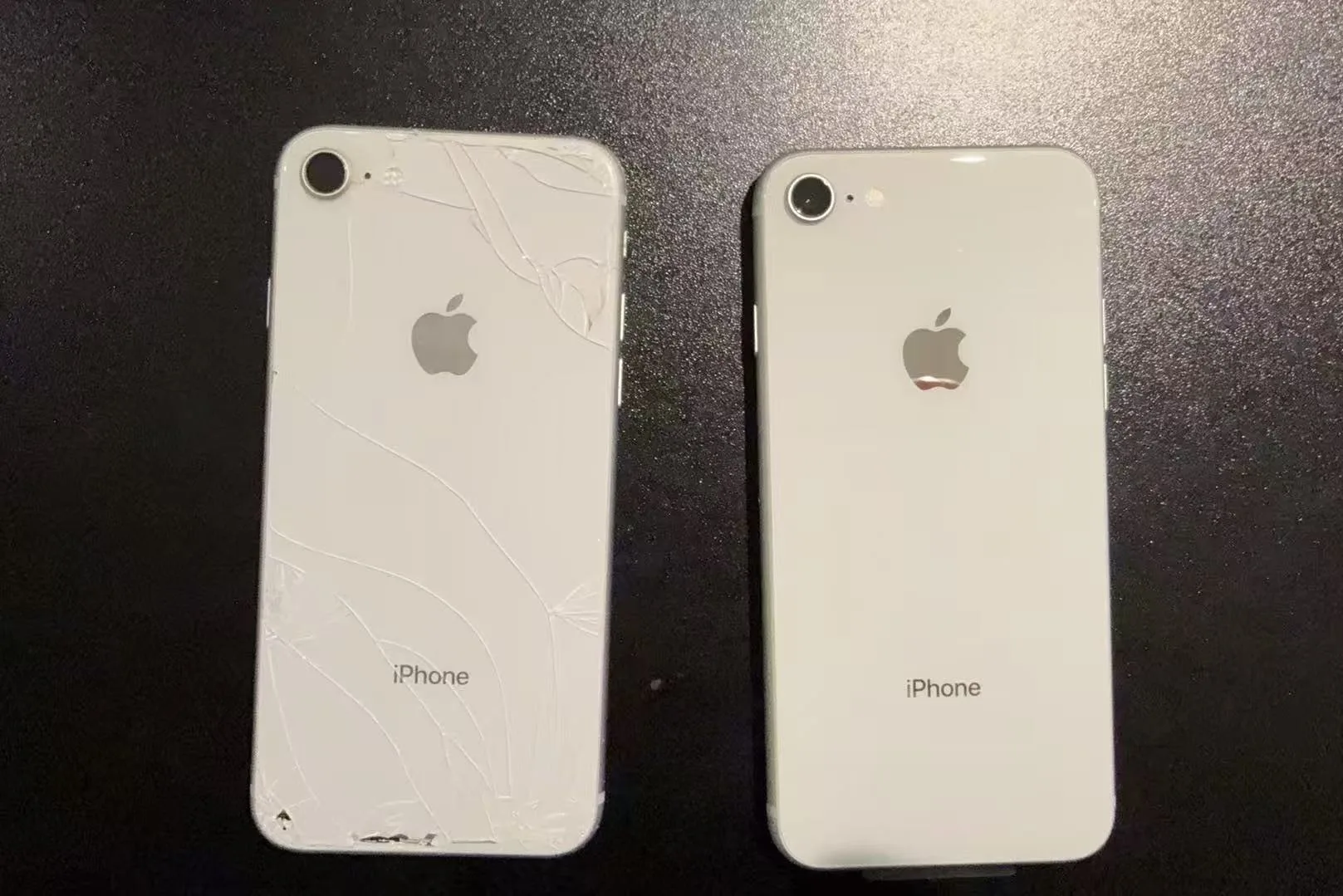 iPhone８　背面ガラス割れ