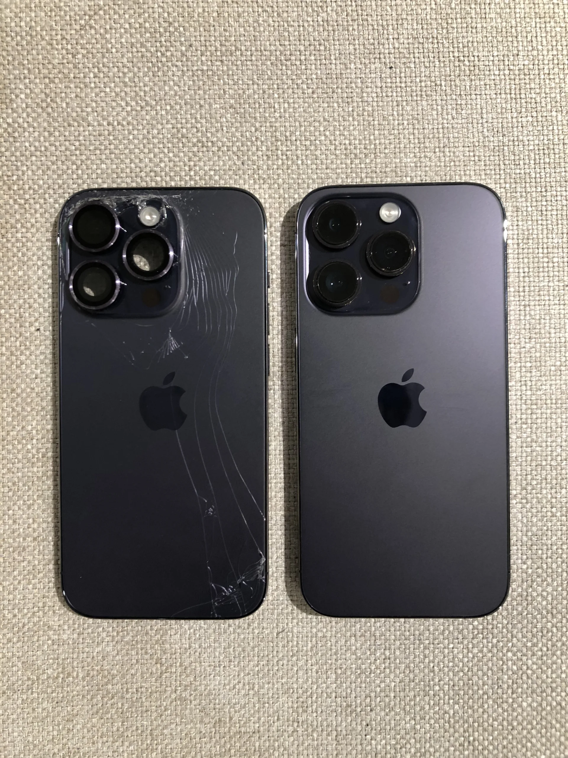 iPhone14promax　フレーム交換修理