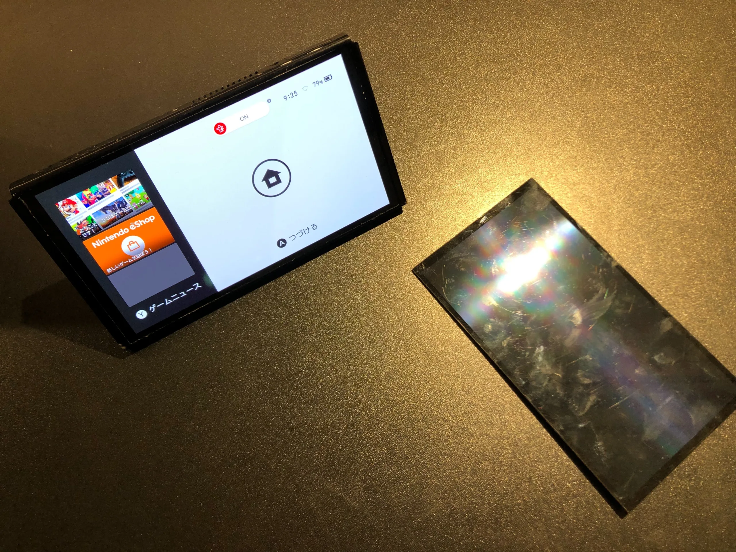 Nintendo Switch（有機ELモデル）画面交換修理