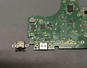 Switch充電口交換