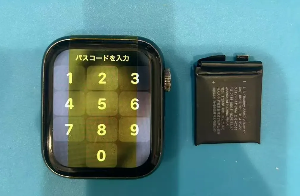 apple watch s4 电池更换12800